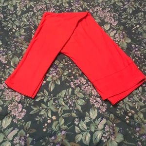 COPY - NWOT RARE!  Orange Solid TC LuLaRoe Leggin…